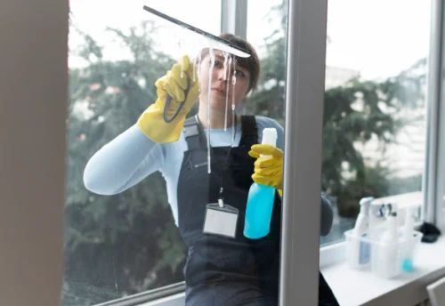Nettoyage de vitres intérieures et extérieures à Cuisia